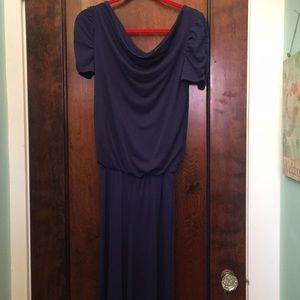 Navy blue jumpsuit size xs